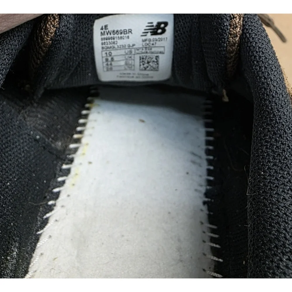 New Balance no insoles